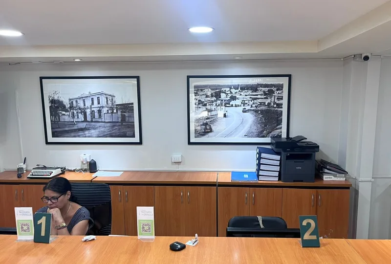 Primera Notaría Ovalle — interior oficina